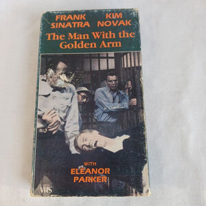 The Man With The Golden Arm VHS VIDEO 1985 Frank Sinatra EARLY VHS